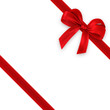 red gift, ribbon, bow red gift, ribbon, bow