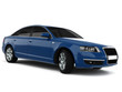 Blue Business-Class Car Blue Business-Class Car