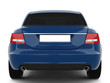 Blue Business-Class Car Blue Business-Class Car