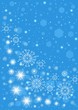 Christmas blue card Christmas blue card