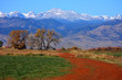 Colorful View of the Rocky Mountains