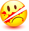 Smiley vectoriel, facilement modifiable !
