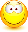 Smiley vectoriel, facilement modifiable !