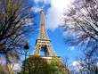 Tour Eiffel, automne ensoleillé à Paris Tour Eiffel, automne ensoleillé à Paris