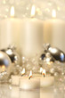 White votive candles