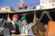 Engineering team on survey