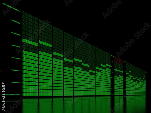 Illustration: graphic equalizer graphic equalizer