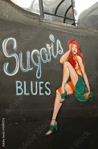 Photo: WWII aircraft nose art WWII aircraft nose art