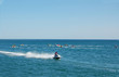 Vitesse d'un jet ski 