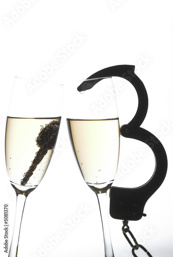 Drive Responsibly Concept - Champagne