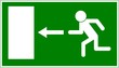 fire exit sign