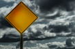 Dark Street Sign