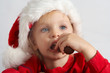 Little chocolate Santa