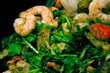 Ruccola Scampis mit Krebsfleisch