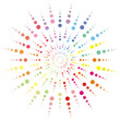 Photographie : Party lights in color dots