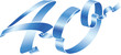Illustration: Blue ribbon 40 Blue ribbon 40