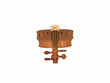 Baroque Violin Top 10 Degrees Computer Generated