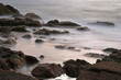 Anse de brick bay in Normandy (France)