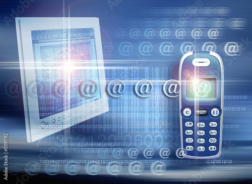 internet et téléphone