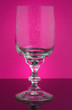 empty wine glass