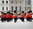 Coldstream Guards Marching in London