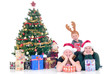 Children around Xmas three