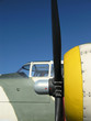 B-25 Prop & cockpit B-25 Prop & cockpit