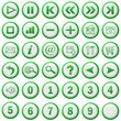 green menu buttons