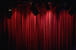 Rideau scène spectacle
