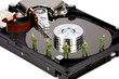 Computer data security concept