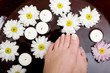 Pampered feet