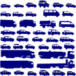vehicle shapes vector