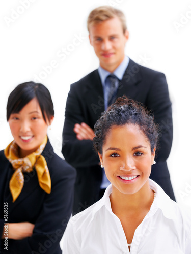 Multi-ethnic business portrait