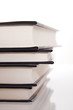 Stack of hardcover books Stack of hardcover books