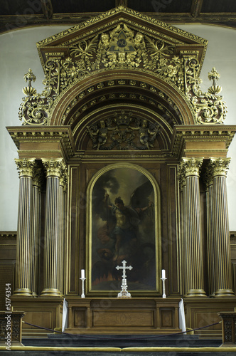 Photo: University of Cambridge, Trinity college chapel altar and canopy University of Cambridge, Trinity college chapel altar and canopy