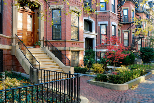 Photo: Back Bay brownstones Back Bay brownstones