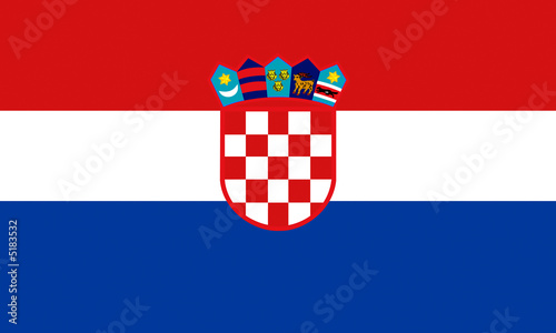 kroatien fahne croatia flag