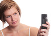Jeune femme telephone 9