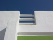 Ibiza Architektur in weiß