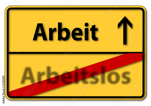 Vektor: arbeit arbeitslosigkeit arbeit arbeitslosigkeit