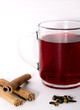Glühwein mit Gewürzen