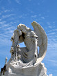 Winged angel statue