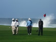 Golfspieler am Pazific