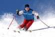 skiing