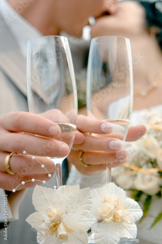 Wedding kiss