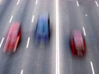 traffic with motion blur traffic with motion blur