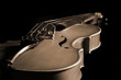 violin isolated on black violin isolated on black