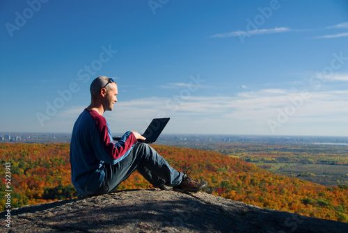 Nature laptop