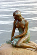Lonely mermaid, Copenhagen, Denmark