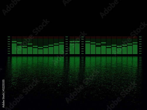 Illustration: graphic equalizer graphic equalizer